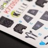 KELIK K72055 F-15E STRIKE EAGLE - INTERIOR 3D DECALS FOR REVELL KIT 1/72