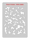 Paint Forge PFST008L STENCIL - CAMO