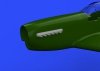 Eduard 648344 P-51D exhaust stacks w/ fairing AIRFIX 1/48