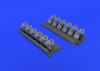 Eduard 648121 Spitfire - exhaust stacks rounded 1/48 (Eduard)