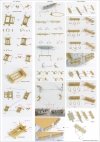 Pontos 23004F1 USS BB-61 Iowa 1944 Detail Up Set (Teak tone stained wooden deck) (1:200)