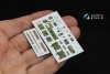 Quinta Studio QD35083 A6M2 Zero (Mitsubishi Prod.) 3D-Printed & coloured Interior on decal paper (Border Model) 1/35