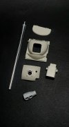 Panzer Art GB35-027 JSU-122S mantlet with D-25 gun 1/35