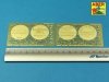 Aber 16158A German WW II 20L Jerry Can closings & 200L fuel drum covers (choice A) (1:16)