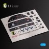 AVRO VULCAN B.2 Rear cockpit - interior 3D decals for Airfix kit