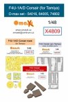 Omask X4809 F4U-1A/D Corsair O-max set for Tamiya 1/48