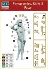 Master Box 24005 Pin-up series Kit No. 5 Patty 1/24
