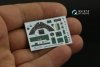 Quinta Studio QD48319 F4F-3 late 3D-Printed & coloured Interior on decal paper (Eduard) 1/48