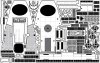 Pontos 23002F1 USS BB-63 Missouri 1945 Detail Up Set (Teak tone stained wooden deck) (1:200)