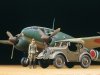 Tamiya 25217 Mitsubishi Ki-46 III Type 100 & 4X4 Light Vehicle Kurogane Set 1/48