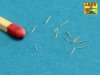 Aber 1:700L-40 Set of 16 pcs 3,7 cm Flak 42 gun barrels for German war ships 1/700