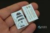 Quinta Studio QD48086 Bf 109E-1/E-3 3D-Printed & coloured Interior on decal paper (for Eduard kit) 1/48
