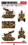Modelcollect UA72092 Germany Rheintochter 1 movable Missile launcher with E75 body (1:72)