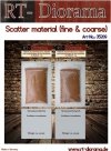 RT-Diorama 35209 Scattering material fine & coarse 1/35