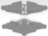 ICM 32093 Normandie-Niémen. Plane of Roland de la Poype (Yak-9T with Roland de la Poype figure) 1/32
