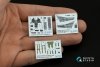 Quinta Studio QD48344 Sea Harrier FA.2 3D-Printed & coloured Interior on decal paper (Kinetic) 1/48