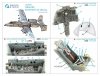 Quinta Studio QD48361 A-10C 3D-Printed & coloured Interior on decal paper (Hobby Boss) 1/48