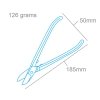 Modelcraft PPL1207 Straight Jewellers Tinsnips (180mm)
