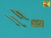 Aber 16L-17 Zestaw 2 luf do MG13 używanych w niemieckim czołgu Pz.Kpfw. I, Ausf.A wczesny do 1938r. / Set of 2 barrels for guns MG13 (long) used in German light tank Pz.Kpfw. I, Ausf.A early to 1938 1/16 