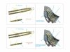 Quinta Studio QR+48103 British Fighter Seatbelts (mid WWII) (with metal buckles) (All kits) 1/48