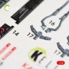 KELIK K48022 AH-64D APACHE LONGBOW INTERIOR 3D DECALS FOR ACADEMY KIT 1/48