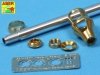 Aber 35L-076n 88mm KwK36/L56 barrel for German Tank Tiger I, Ausf. E - with early muzzle brake (1:35)