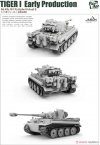 Border Model BT-010 Tiger I Early Production Sd.Kfz.181 Pz.Kpfw.VI Ausf.E 1/35