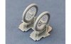 Copper State Models A32-03 Nieuport Spoked Wheels 1/32