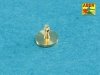 Aber 35L-170 Russian D-10T 100mm tank Barrel for T-55AM; T-55 AMV or T-55 Merida (1:35)