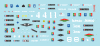 Star Decals 72-A1028 Indochine # 1. The Foreign Legion - 1er REC - Regiment Etranger Cavalerie 1/72