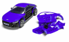 Airfix 6054 QUICKBUILD Audi TT Coupe - Blue