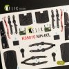 KELIK K35010 MH-60L BLACK HAWK INTERIOR 3D DECALS FOR KITTY HAWK KIT 1/35