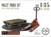 RT-Diorama 35408 Pallet Truck Set 