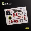 KELIK K35025 HUMVEE HMMWV M1036 with TOW Nato green version Interior 3D Decal for Italeri kit 1/35