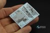 Quinta Studio QD32111 F/A-18A++ 3D-Printed & coloured Interior on decal paper (Academy) 1/32
