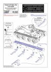 Aber 35A055 Błotniki do czołgów typu Panzer 38 (Praga) (1:35)