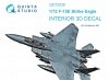 Quinta Studio QD72039 F-15E 3D-Printed & coloured Interior on decal paper (Academy) 1/72