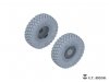 E.T. Model P35-112 US ARMY M1296 Dragoon ICV Weighted Road Wheels (3D Printed) For AFV Club Kit 1/35