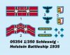 Trumpeter 05354 Schleswig Holstein Battleship 1935 1/350