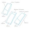 Modelcraft PFL6040-B Sanding Bands (40mm) x 3