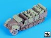 Black Dog T72078 Sd.Kfz 7 accessories set for Revell 1/72