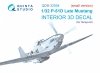 Quinta Studio QDS-32004 P-51D (Late) 3D-Printed coloured Interior on decal paper (Tamiya) (small version) 1/32