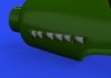 Eduard 648688 Fw 190D exhaust stacks EDUARD 1/48