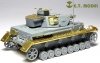 E.T. Model E72-007 WWII German Pz.Kpfw.IV Ausf. F1 For DRAGON 7321 1/72