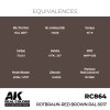 AK Interactive RC864 Rotbraun-Red Brown RAL 8017 17 ml