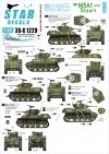 Star Decals 35-C1229 US M5A1 Stuart 1/35