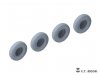 E.T. Model P35-106 WWII German Sd.Kfz.234 Large Diameter Weighted Wheels Type.6 1/35