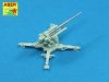 Aber 72L-62 German 88mm L/56 two-piece barrel for Flak 36/37 (1:72)