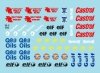 Star Decals 35-C1346 Oil Drum markings 2. 55 US Gallon / 200 Litres. Oil, Gazoline and Lubricants 1/35