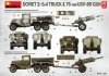 MiniArt 35272 SOVIET 2T 6X4 TRUCK & 76-mm USV-BR GUN 1/35